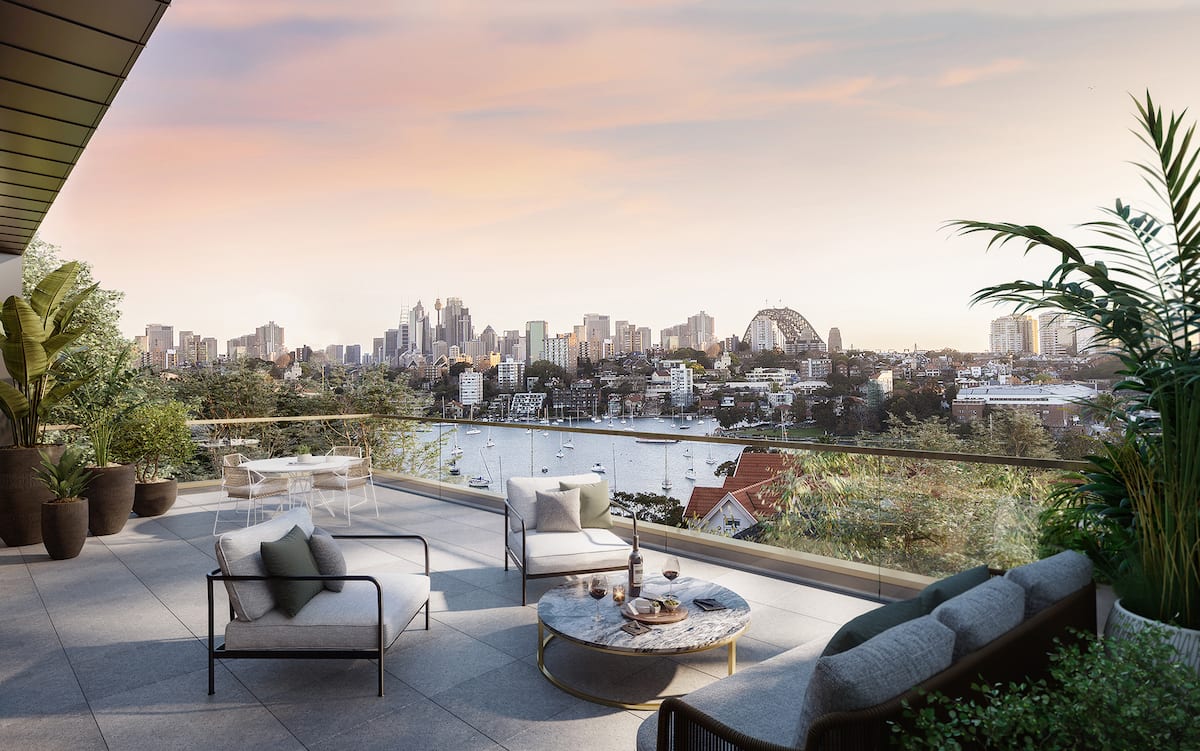 Expats pour in to luxury off the plan Sydney apartment market as Merrinda at Kurraba Point nears sell-out