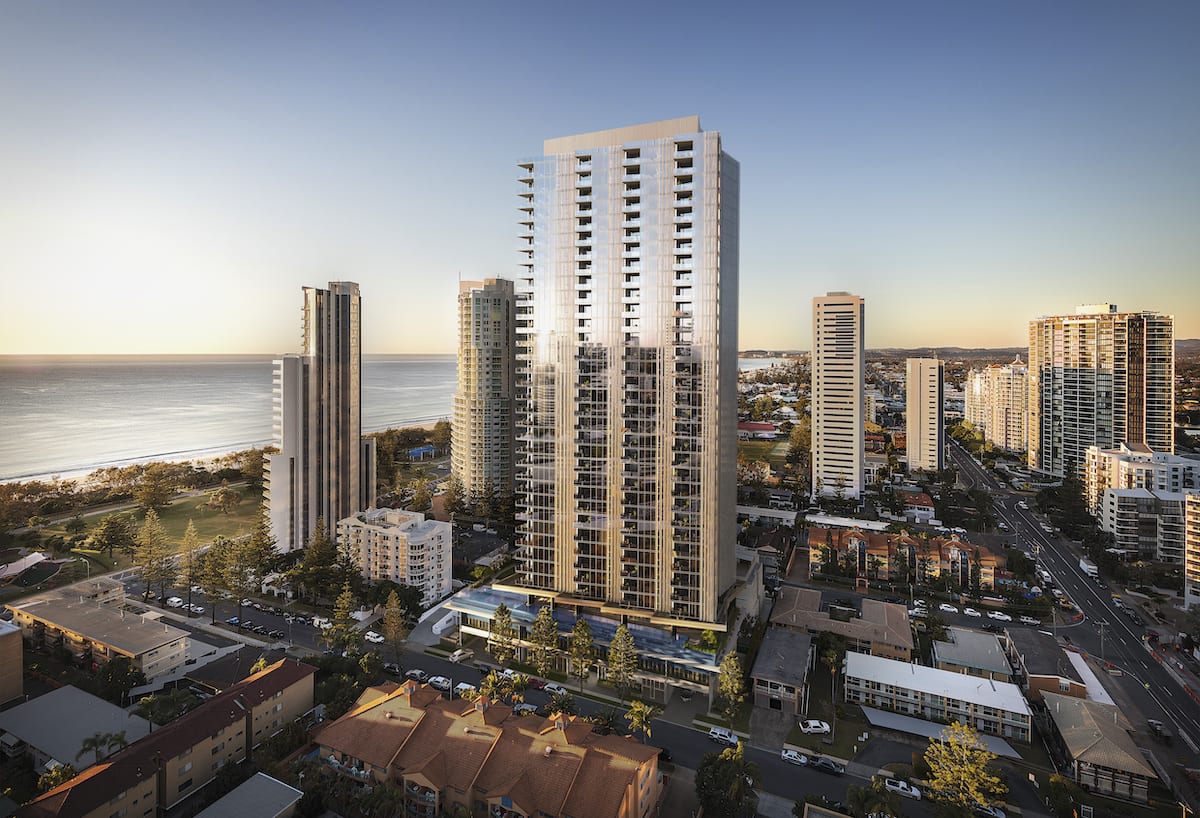 Sold out Signature, Broadbeach apartment development, tops out