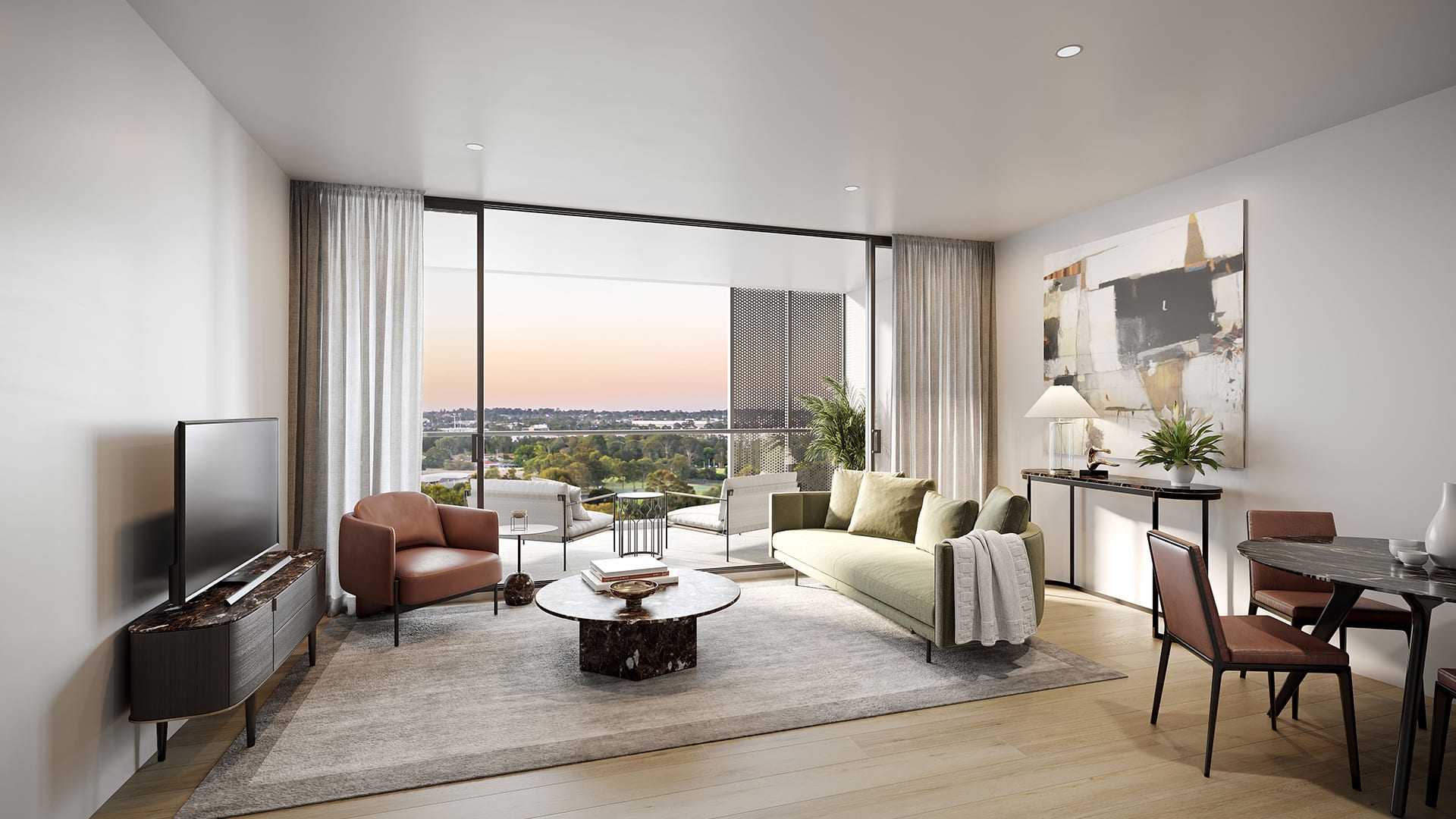 Inside Level 33's Fairfield apartment development, EVO