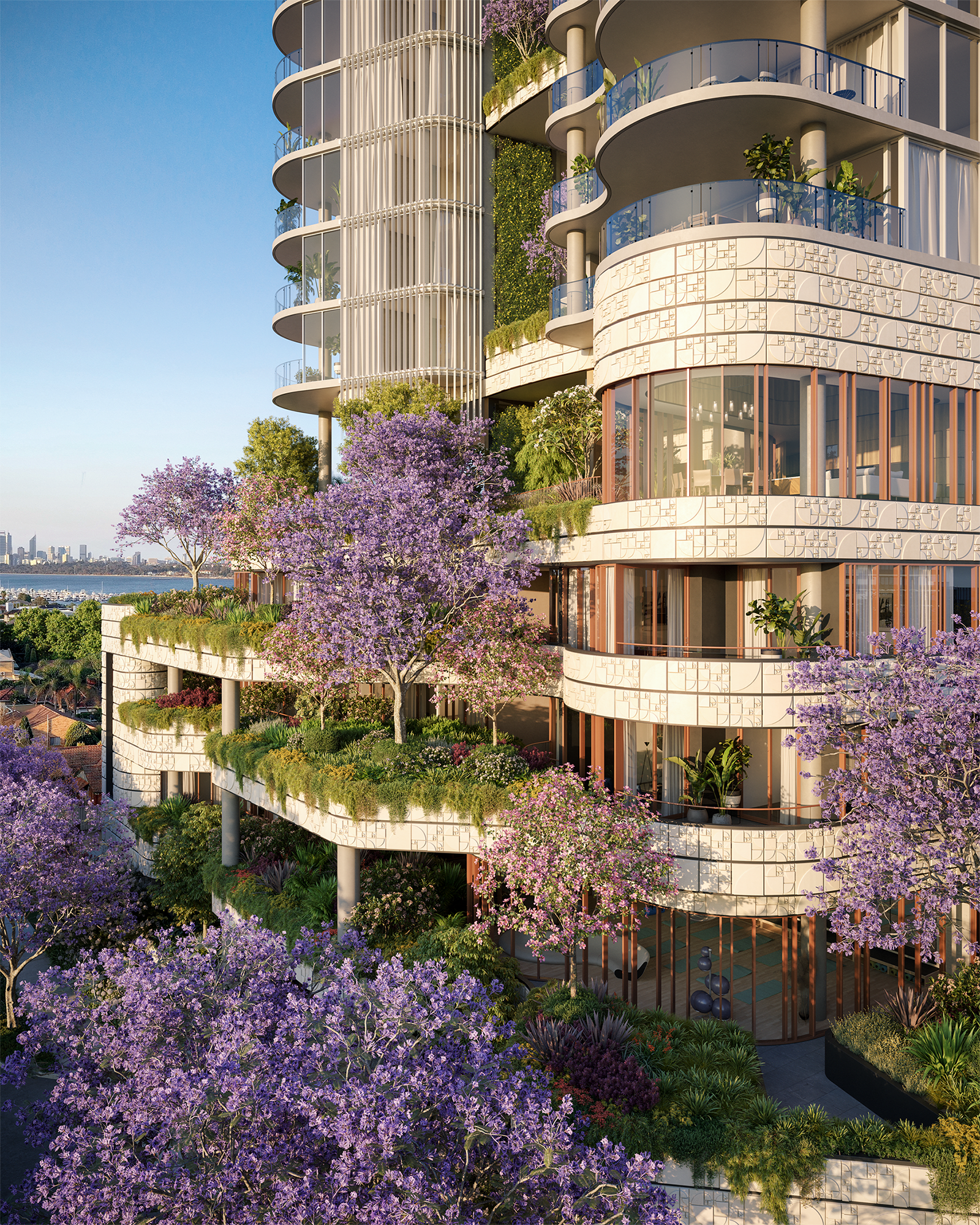 How the international architecture firm WOHA designed Perth's Forbes Residences in Applecross