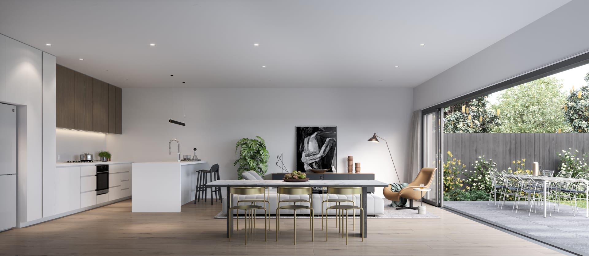 Inside the floorplans at Haven Townhomes in Keysborough