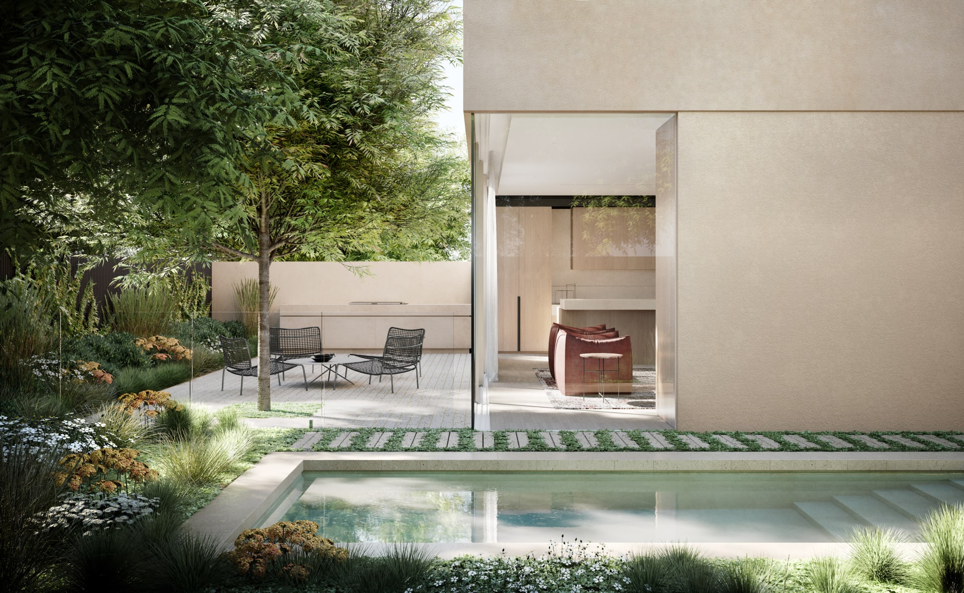 Sterling Global deliver limestone-clad apartments to Toorak