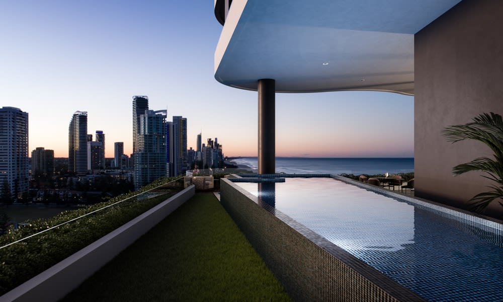 Two Mali Residences, Mermaid Beach penthouses settle