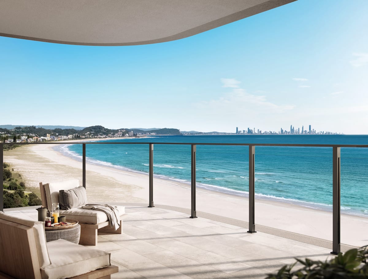 The best views in Queensland? How Monterey apartments in Kirra Beach offer unrepeatable views