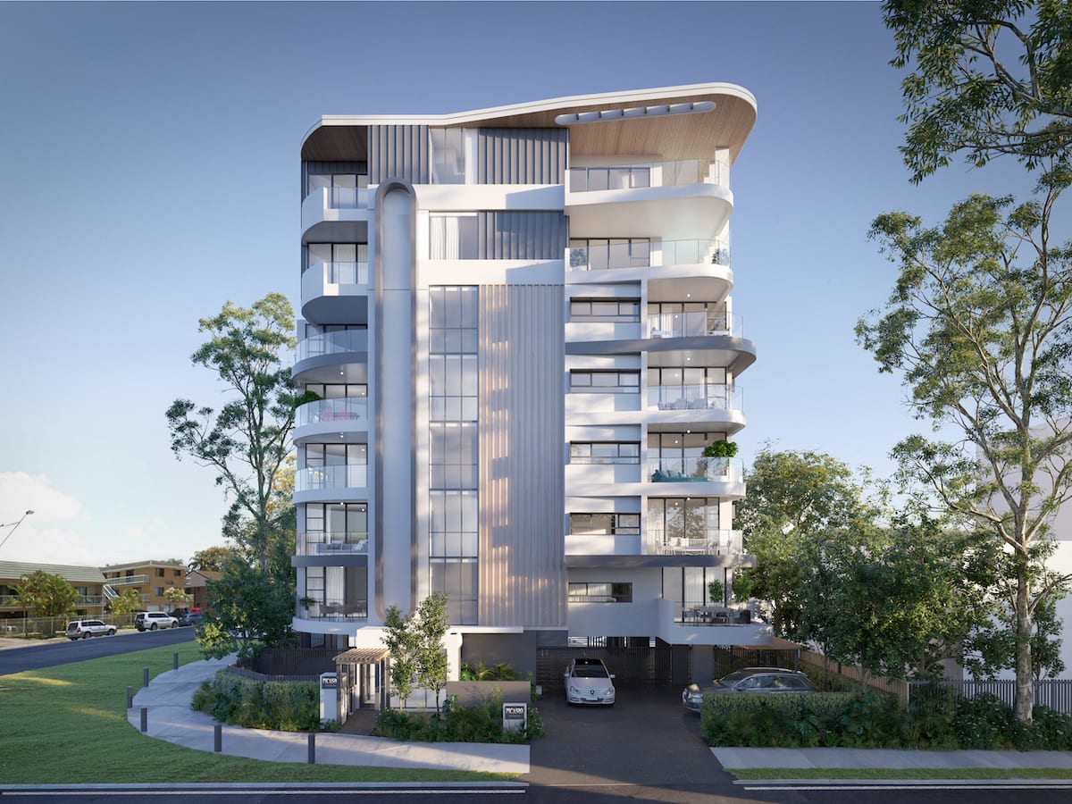 The Picasso-inspired artwork at Cube’s Mooloolaba apartment project