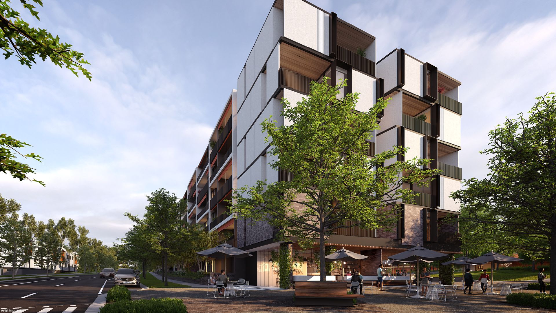 Plaza Garden Apartments (Burwood Brickworks) - 78 Middleborough Road, Burwood East