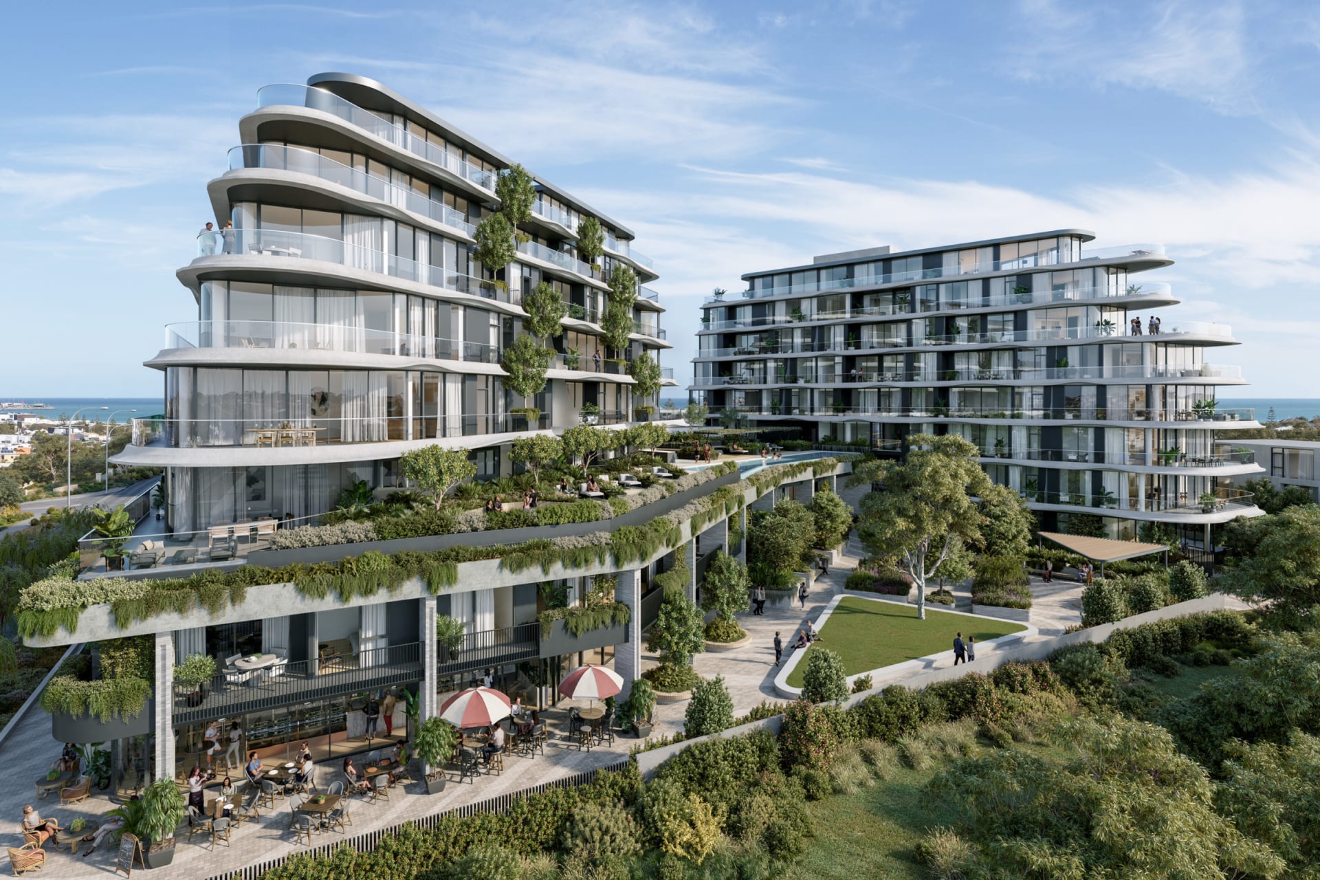 Serai, North Fremantle apartments, rocket on sales launch