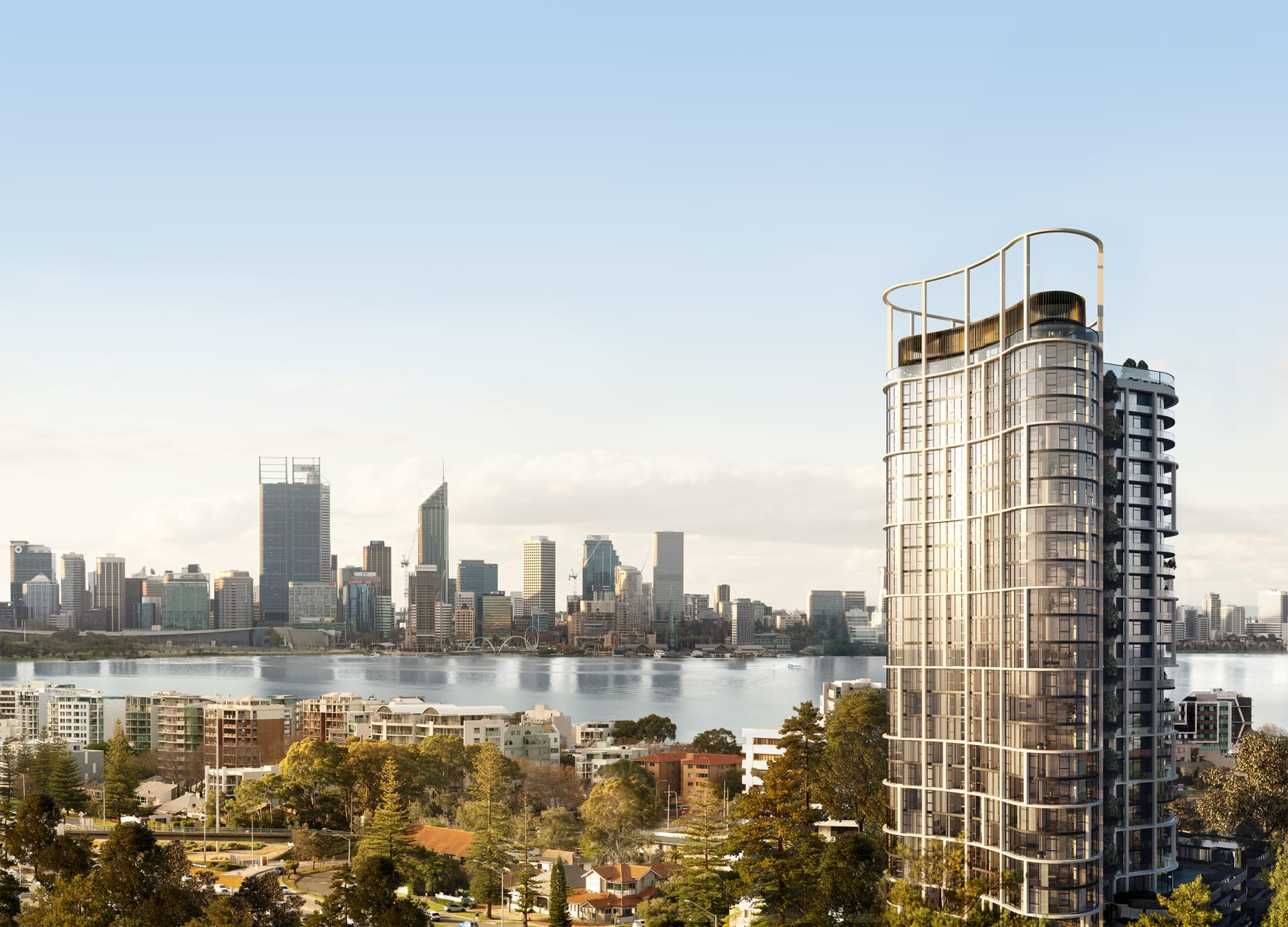 Perth's top four off the plan apartment developments with a 5 Star Green Star rating