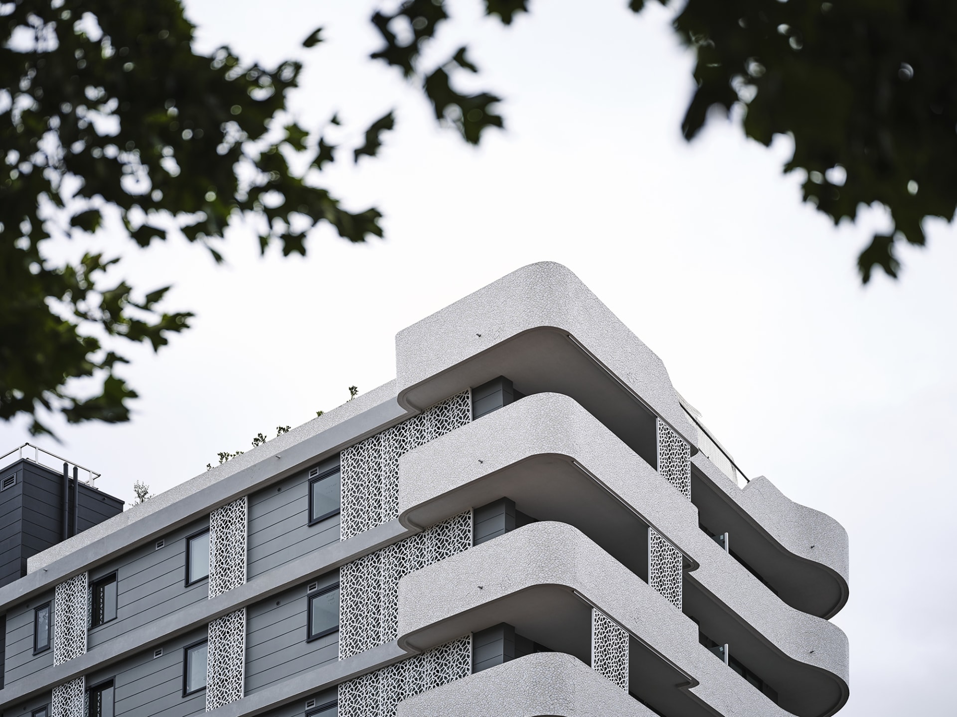 Inside the completed Rockdale apartment development The Wave