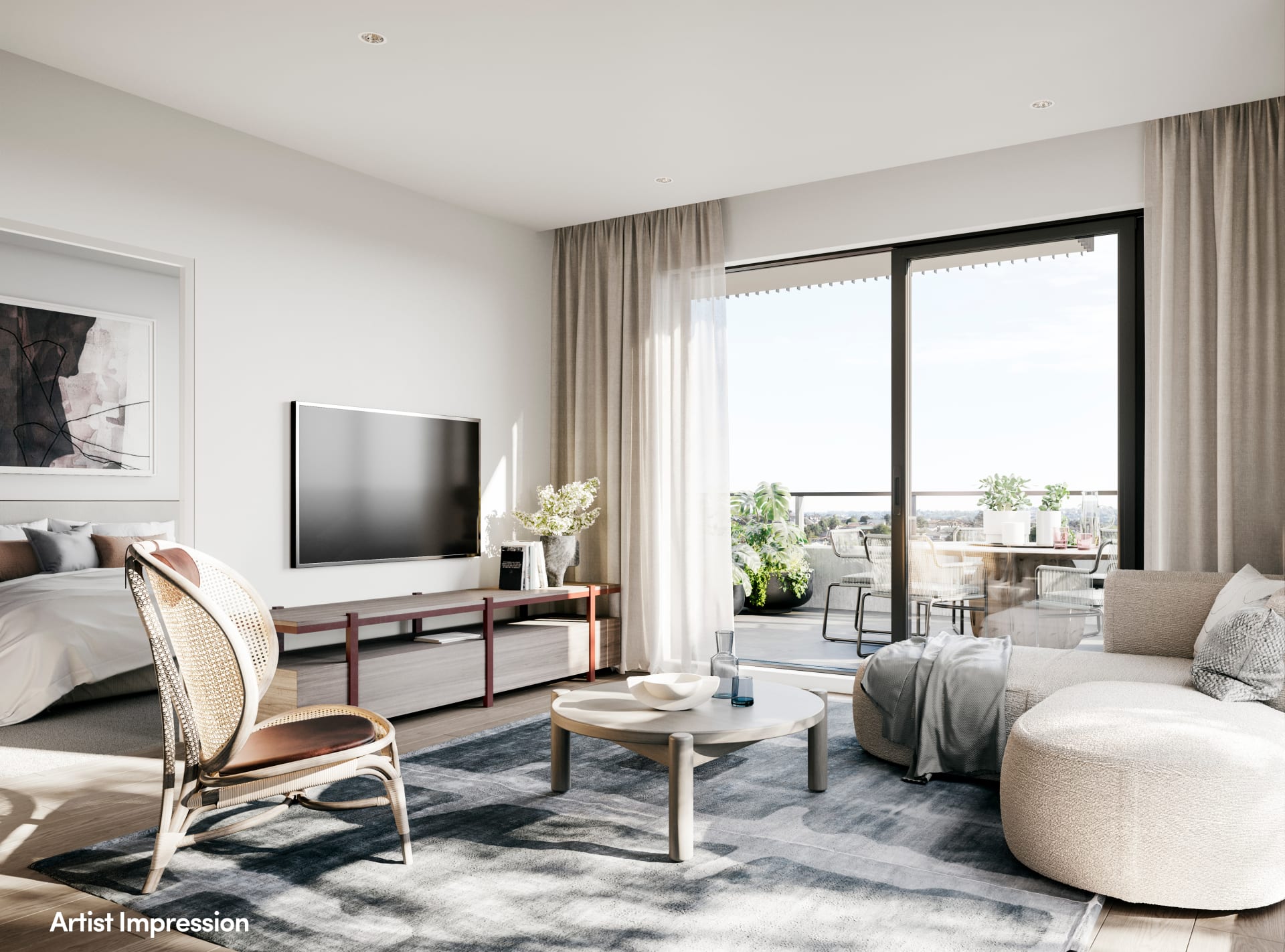 Inside the apartment floorplans of near sell-out Thomas Street at Moonee Valley Park