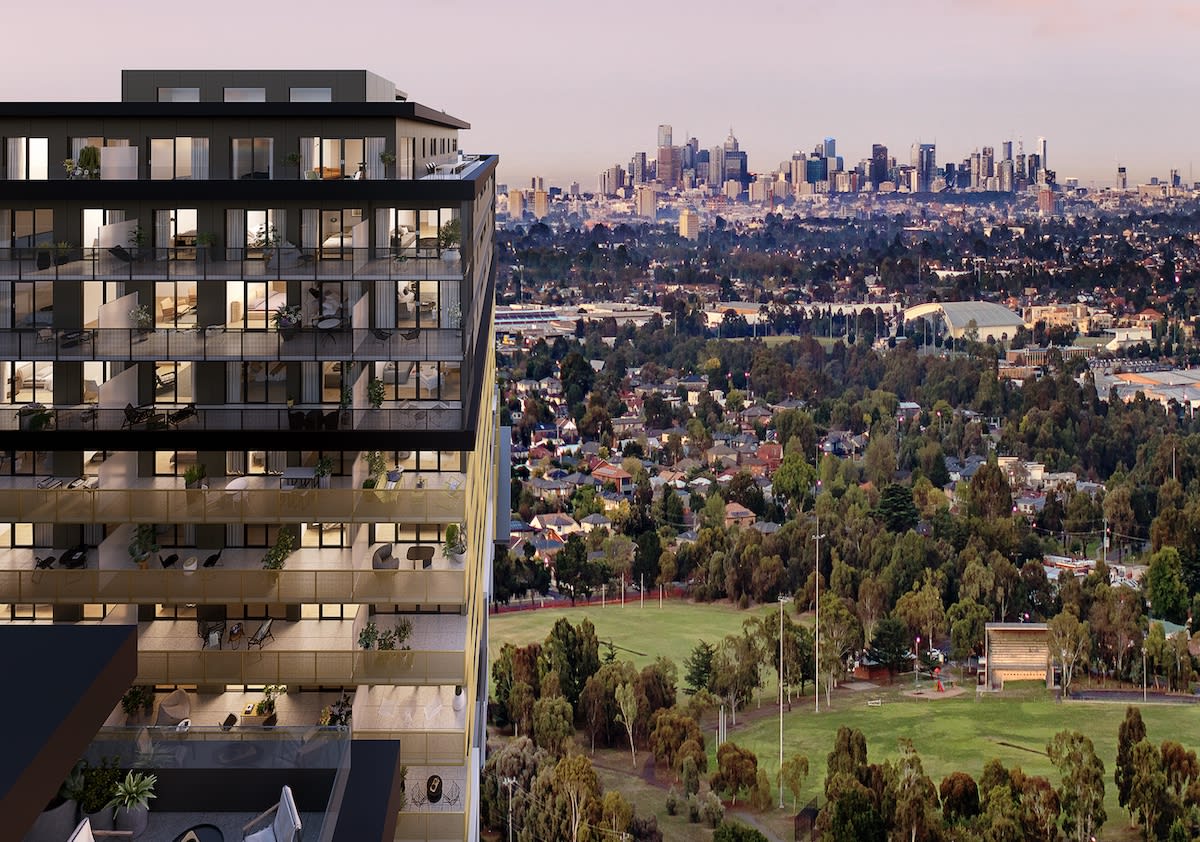 Cultivate will be Heidelberg West's first high-rise tower. Image supplied