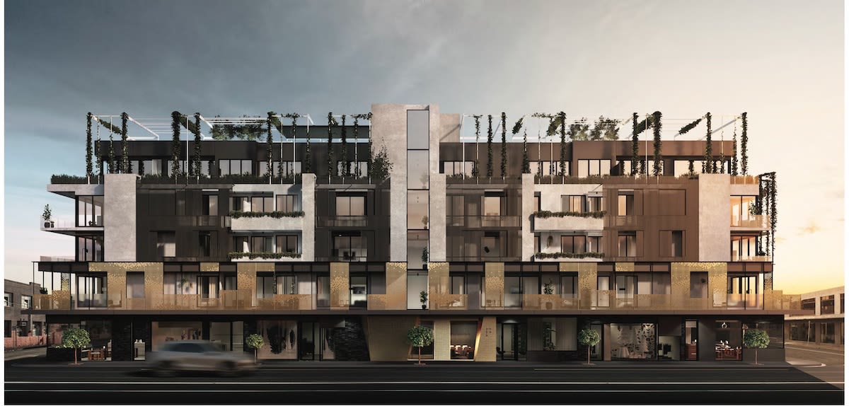 Render of the Brunswick project, The Finery