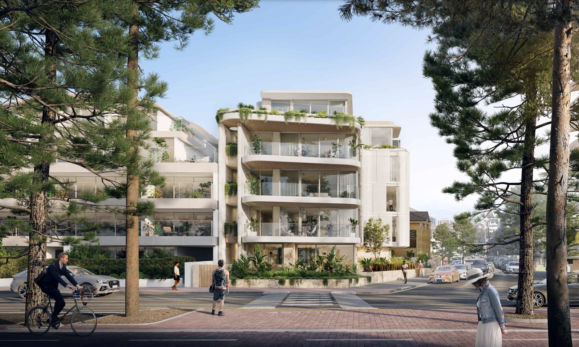 Render of the Manly development