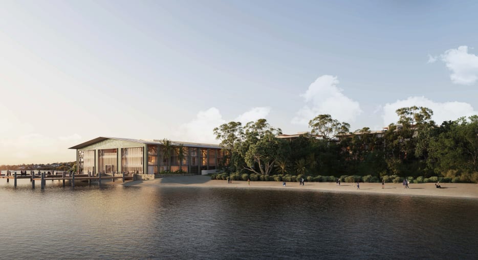 PERIFA and Abadeen's Putney waterfront precinct, Pier 20. Image supplied