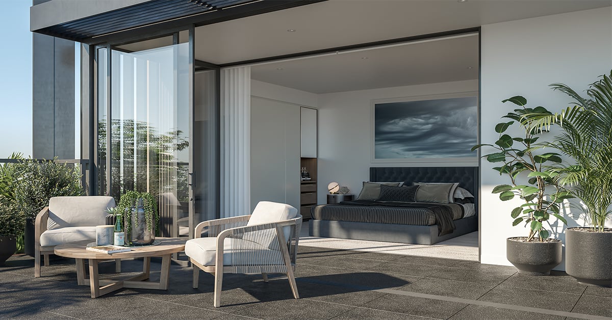 Portman on the Park terrace, Zetland. Image supplied