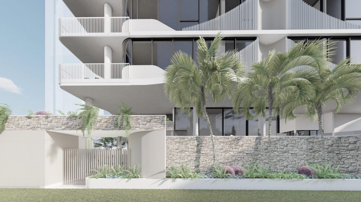 The proposed design by Hayes Anderson Lynch Architects