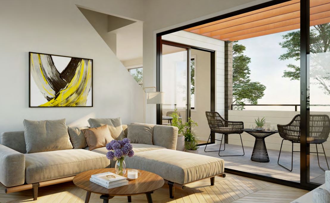 The interior of the development. Image supplied