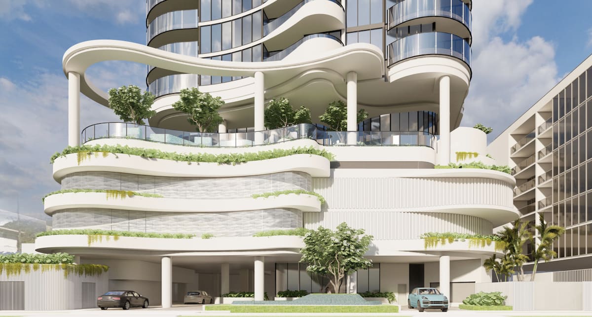 The proposed entry of the tower. Image credit: Archidiom