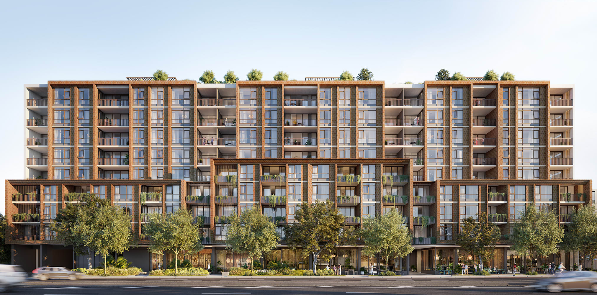 Render of the proposed Kensington residential development. Credit: 