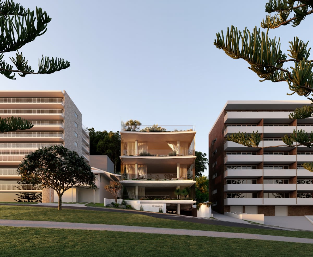 Spyre's proposed apartment development at 10 Goodwin Terrace