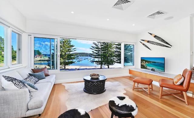 Former Jim Beam boss lists Manly Cove house