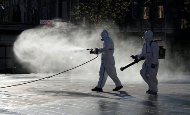 Sanitising the city: does spraying the streets work against coronavirus?