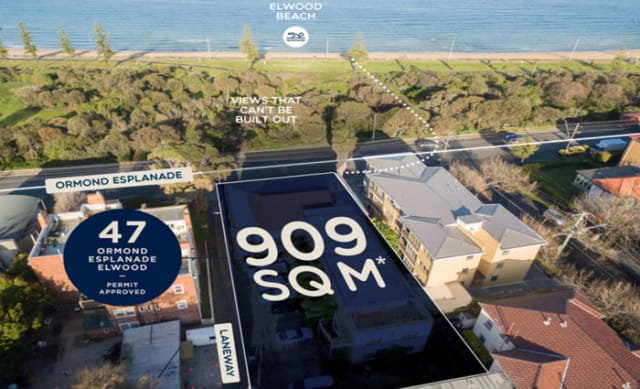 Elwood Beach apartment block listed with $6 million hopes