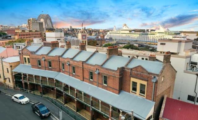 Two loft-style heritage apartments in Sydney's Millers Point listed