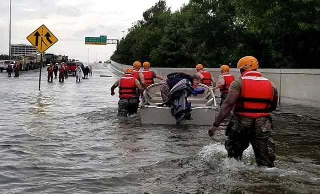 70 percent of the flood damage from Hurricane Harvey is uninsured