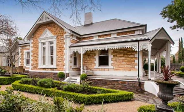1880's sandstone villa in Adelaide up for sale