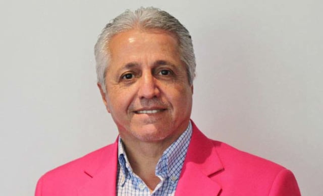 Century 21's gold jacket turns pink for Cancer Council's October awareness campaign