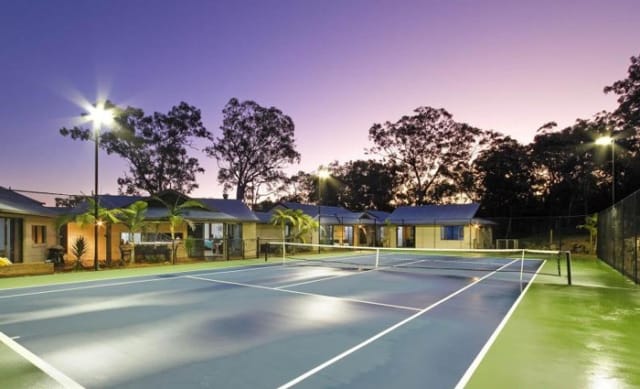 Five homes with terrific tennis courts for sale