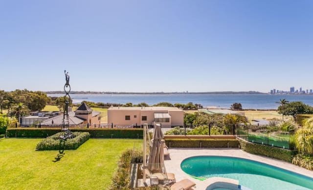 Mining millionaire Charlie Bass splashes out on hillside Applecross home