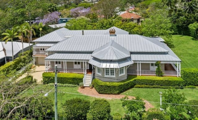 Former vice-regal Bardon Colonial Queenslander under offer