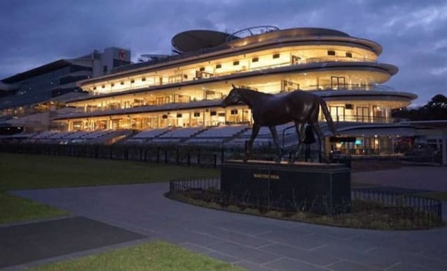 New Flemington racecourse club stand has been completed