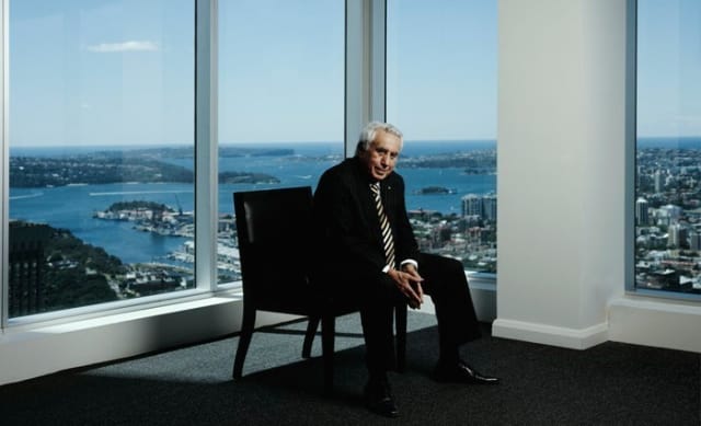 Harry Triguboff says Meriton’s strata management not about competing