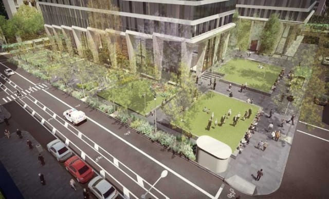 Collins Arch garden plans revealed for Market Street