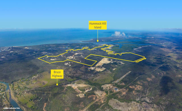 1500 hectare coastal Gladstone land holding with development potential listed