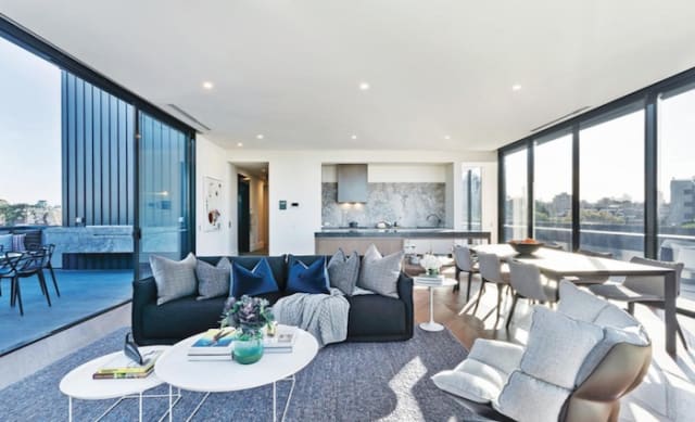 Woods Bagot-designed South Yarra penthouse for sale