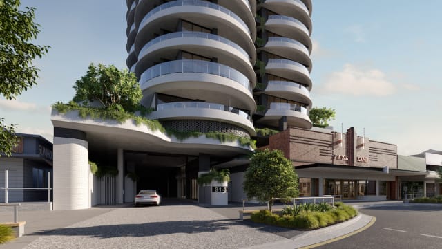 Beckdev lodge revised plans for Palais Coolangatta apartment development