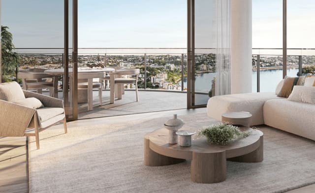 Inside the final penthouse in Mirvac's Isle Waterfront in Newstead