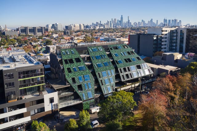 Behind Plus Architecture's nature-inspired facade design for Little Projects' Prahran apartments