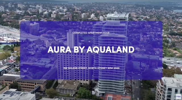 Inside AURA by Aqualand: Urban's completed apartment tour of Aqualand's luxury North Sydney apartment development