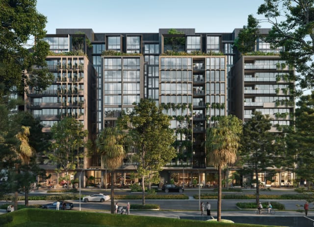 Mirvac tops out three Green Square apartment projects