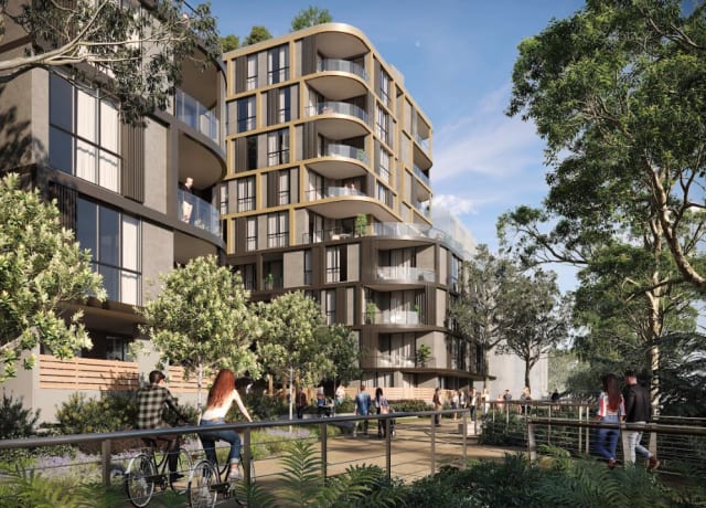 Ellipse Property launch Atrium at Carrington Place, Castle Hill masterplan