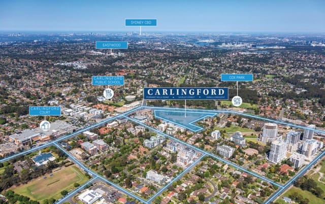 Harry Triguboff's Meriton spends nearly $70 million on Carlingford apartment development site