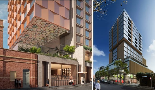 Sydney reloads for two additional hotel projects