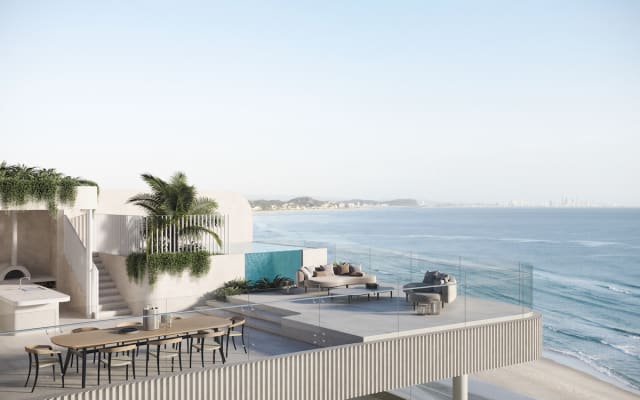 KTQ release near $17 million Miles Residences, Kirra Beach penthouse