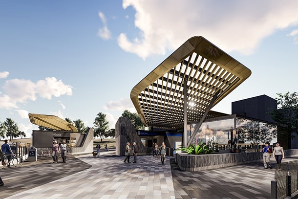 Designs unveiled for Mentone and Cheltenham Stations with work set to commence mid-year