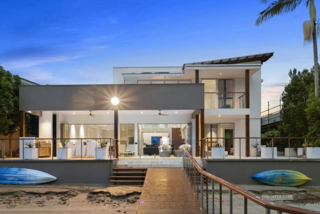 Lynette Rex, wife of former Ramsay Health Care boss Chris Rex, spends $10 million in Noosa